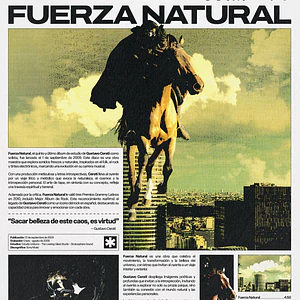 Gustavo Cerati - Fuerza Natural