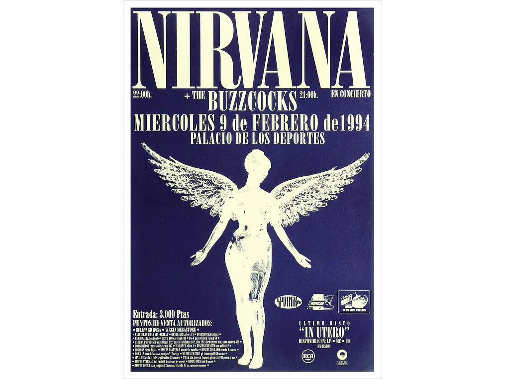 Nirvana with The Buzzcocks 1994 1