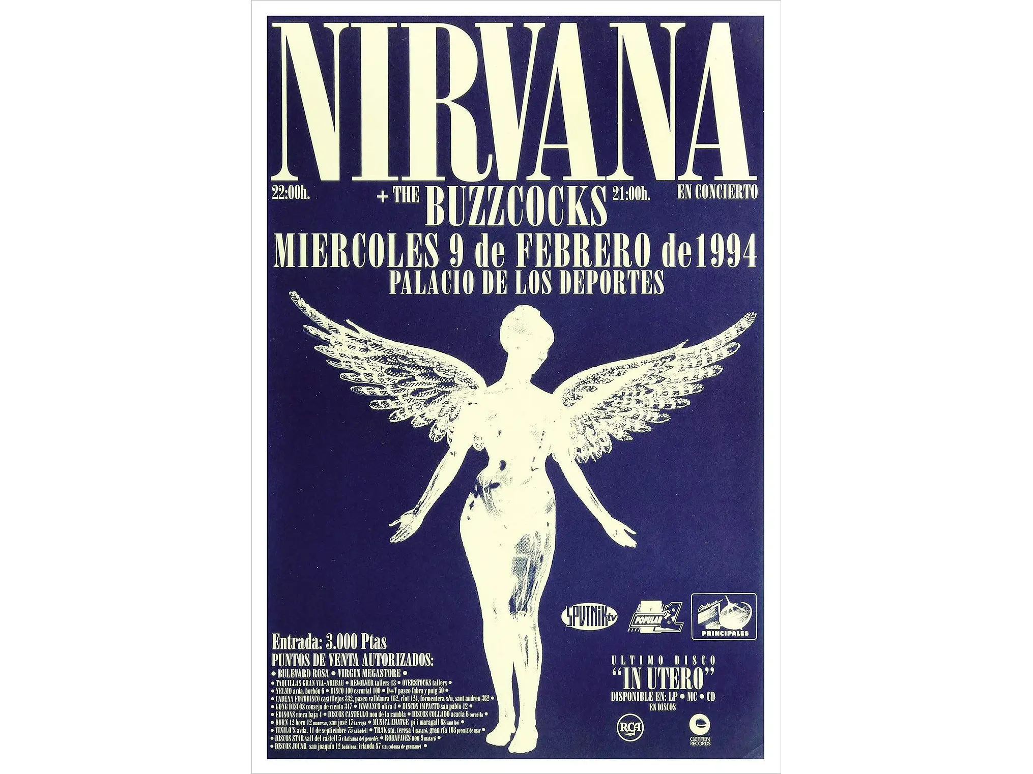 Nirvana with The Buzzcocks 1994 1