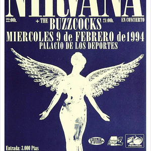 Nirvana with The Buzzcocks 1994