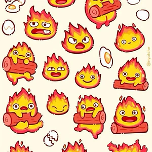 Calcifer Sticker Pack