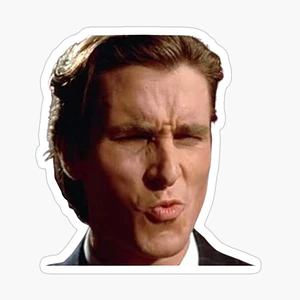 Christian Bale: Smooth Face (Individual)