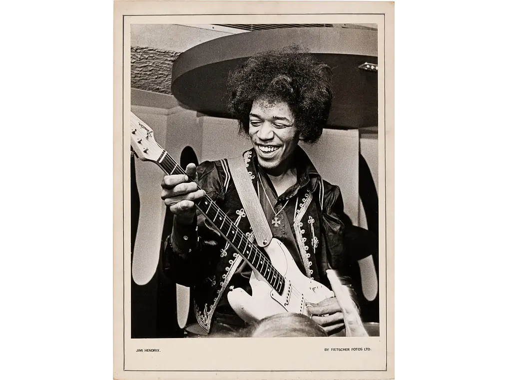 Jimmi Hendrix -  Backstage 1