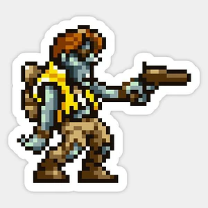 Metal Slug Pixel Series: Zombie Marco 🧟‍♂️