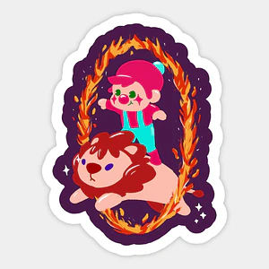 Sticker Individual: Circus Charlie 🎪
