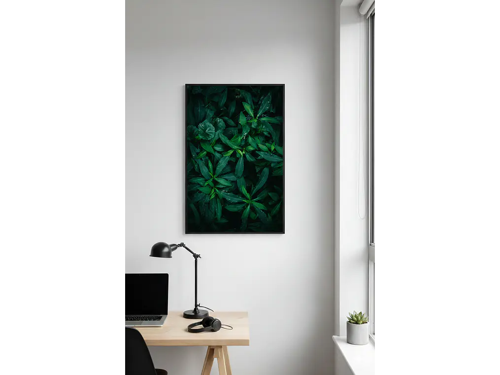 Poster Botánico: Wild Deep Green  1