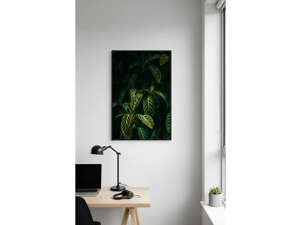 Poster Botánico: Sanchezia Speciosa 2