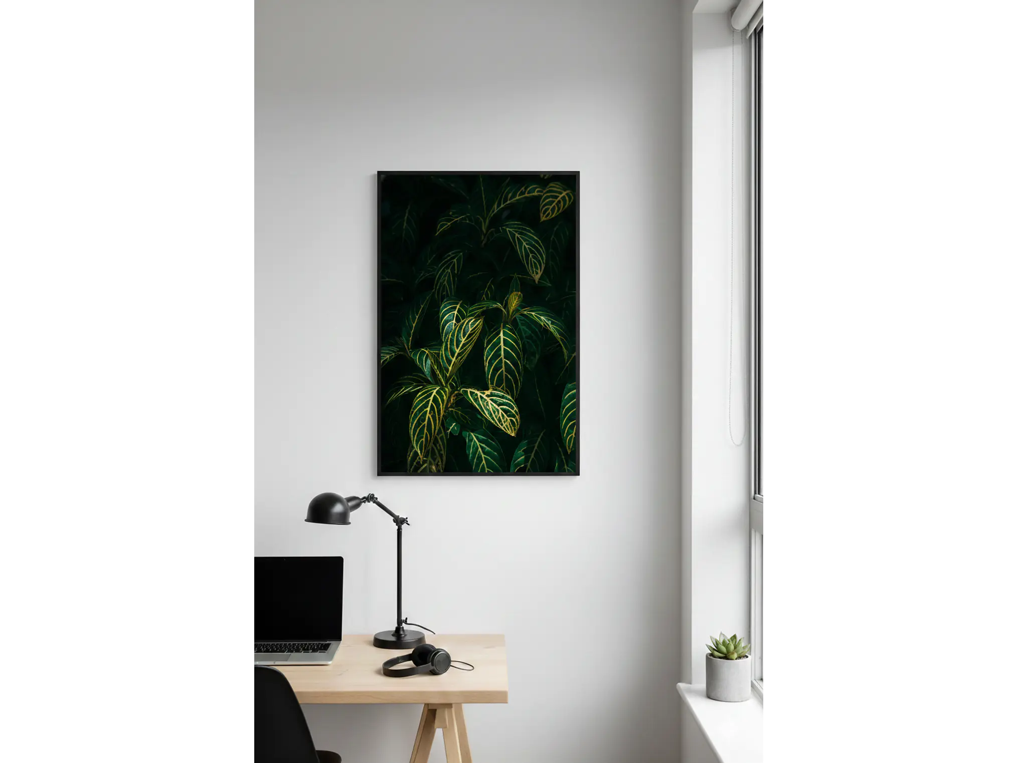 Poster Botánico: Sanchezia Speciosa 2