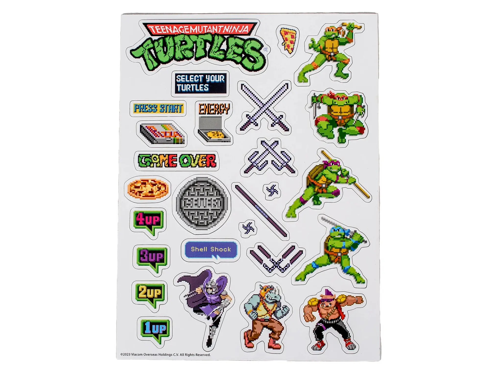 Pack TMNT: 8-Bit Boss Fight 1