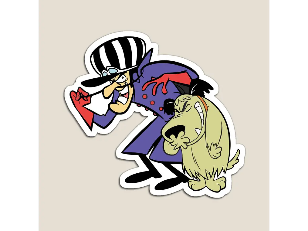 Sticker Villano Retro 🦹‍♂️🐶✨ 1