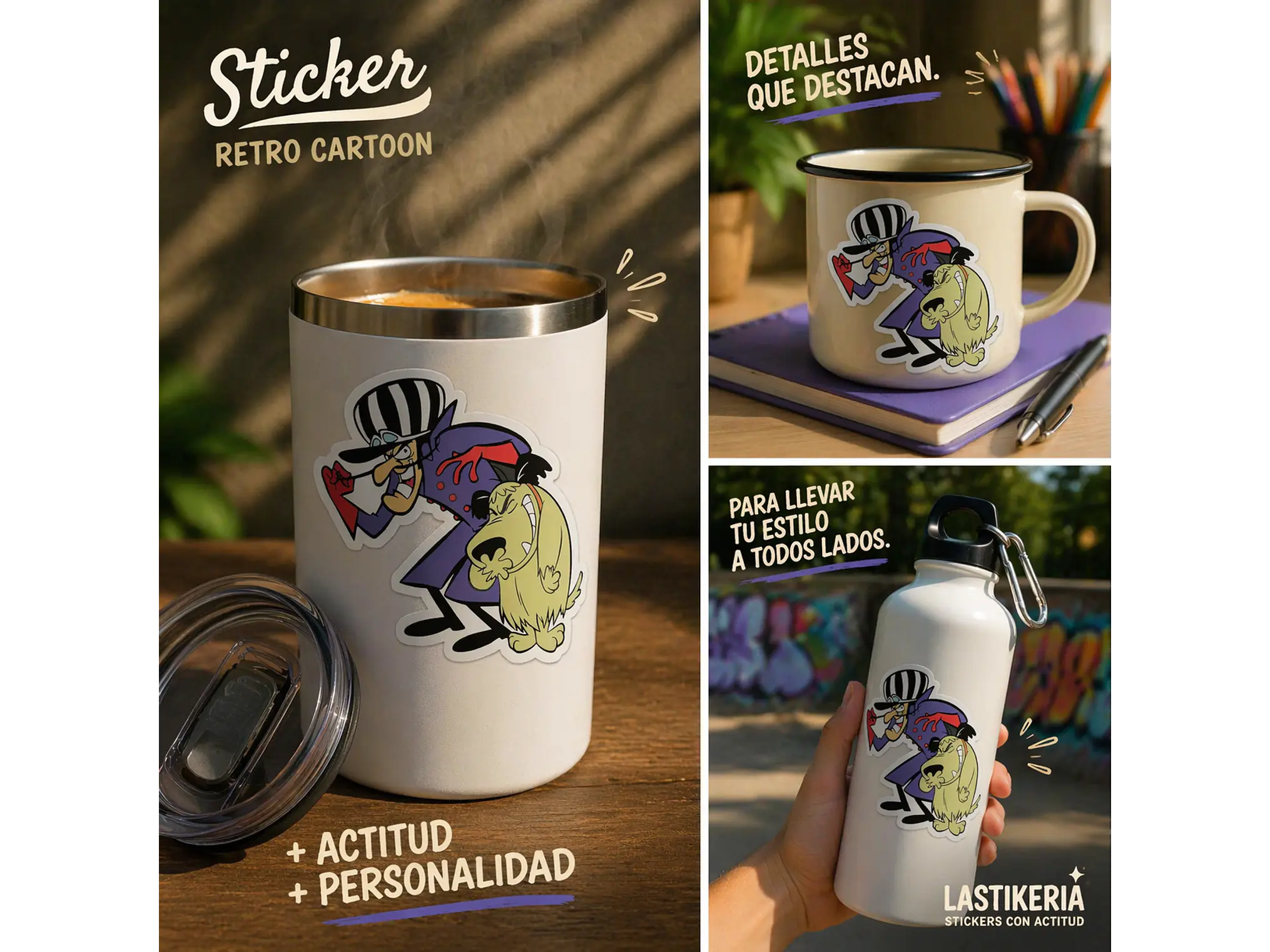 Sticker Villano Retro 🦹‍♂️🐶✨ 2