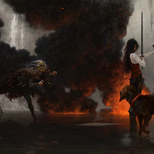 Póster Fantasía Épica - Lirael (Tommy Arnold)