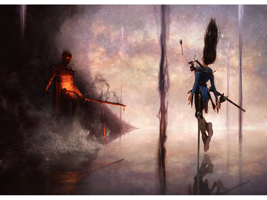 Póster Fantasía Épica - Abhorsen (Tommy Arnold) 1