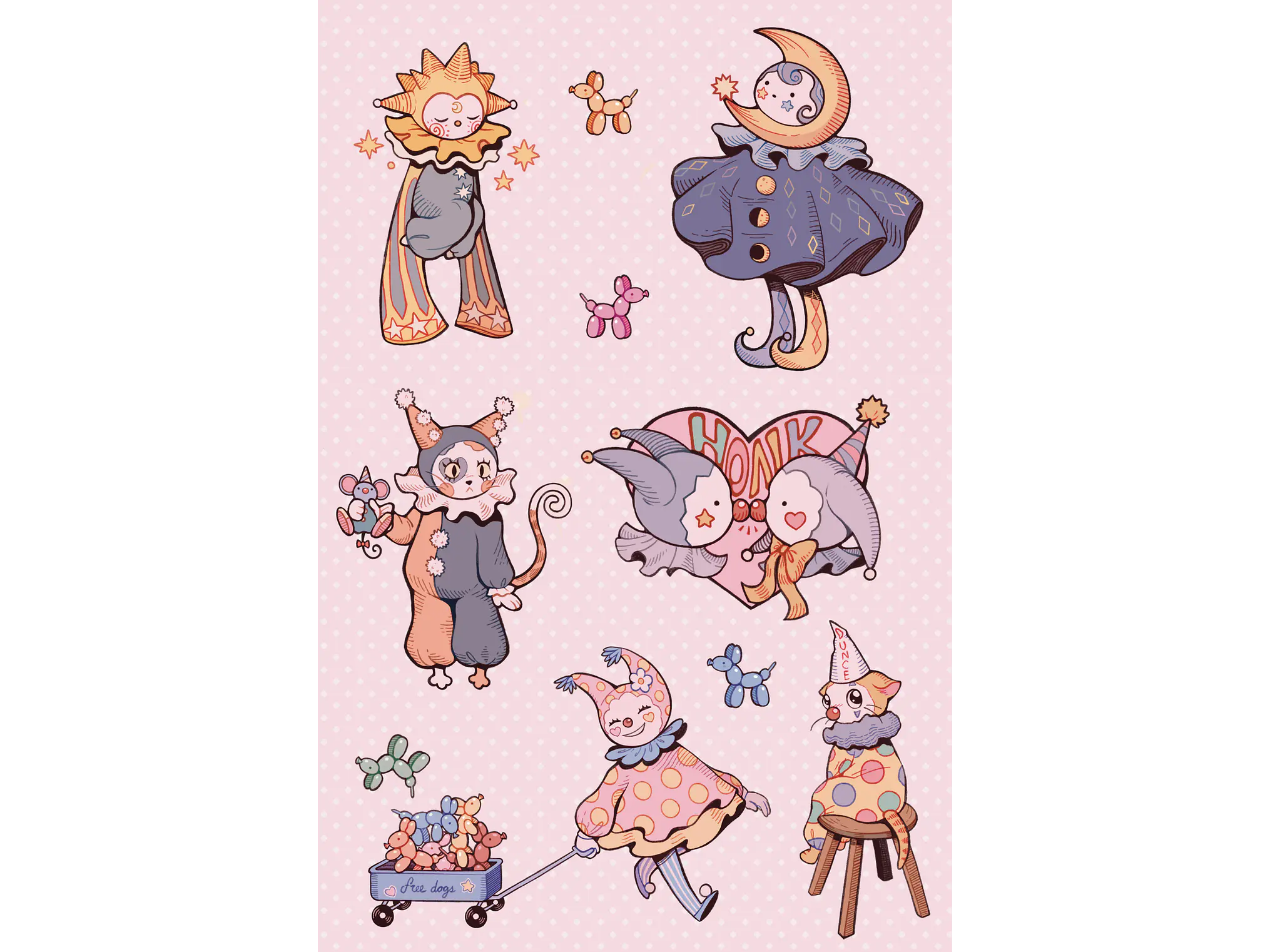 Mega Pack de Stickers Coquette & Pastel (Colección Completa 4 Hojas) 2