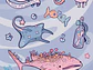 Mega Pack de Stickers Coquette & Pastel (Colección Completa 4 Hojas) - Miniatura 3