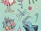 Mega Pack de Stickers Coquette & Pastel (Colección Completa 4 Hojas) - Miniatura 5