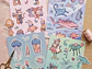 Mega Pack de Stickers Coquette & Pastel (Colección Completa 4 Hojas) - Miniatura 1