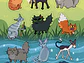 Pack de Planchas de Stickers Gatos Guerreros & Kitty Meadow (Set 2 Hojas) - Miniatura 2