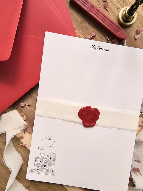 Olá, bom dia Letter Writing Set