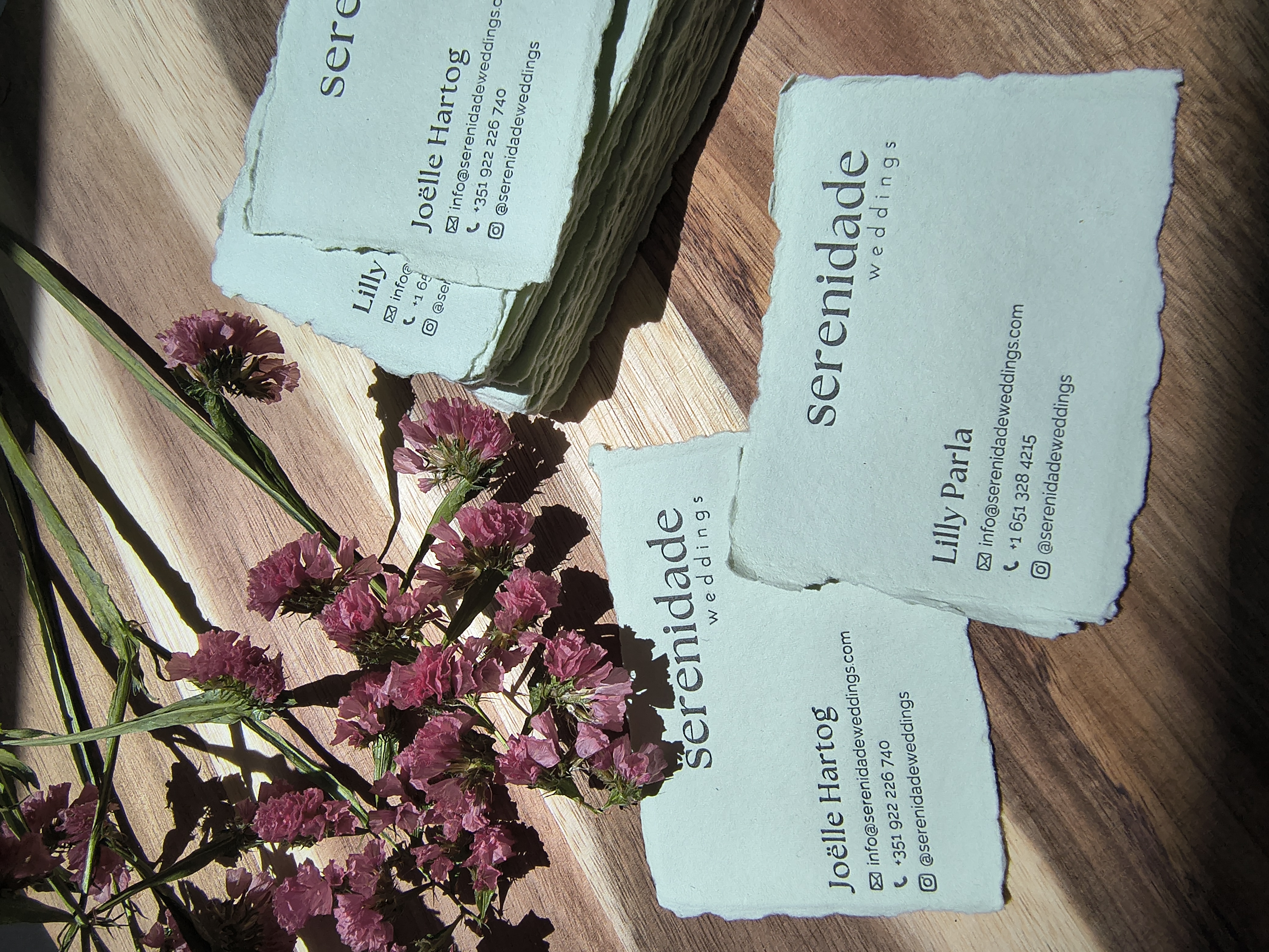 Serenidade Business Cards