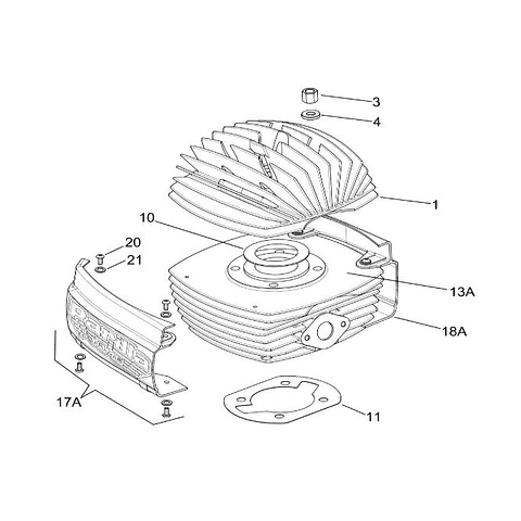 GUIA DE PARTES DEL CILINDRO DEL MINI SWIFT