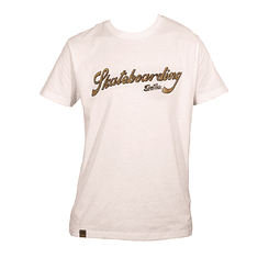 Polera Skateboarding Semilla Blanca 