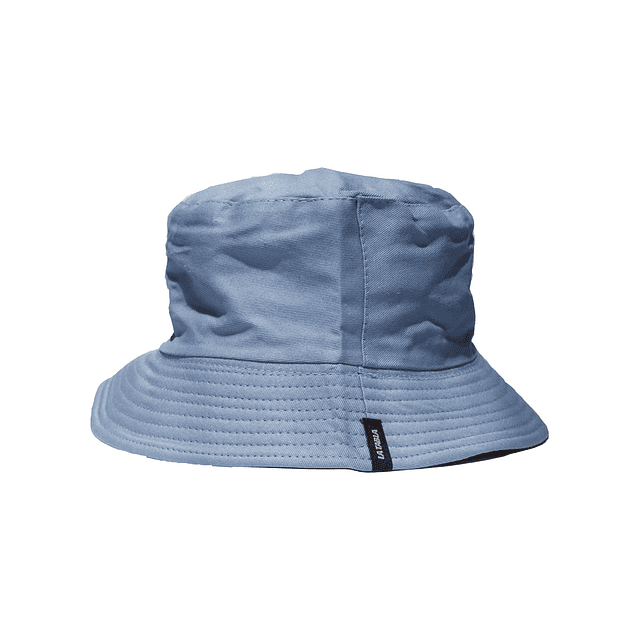 Bucket Reversible Celeste - Negro