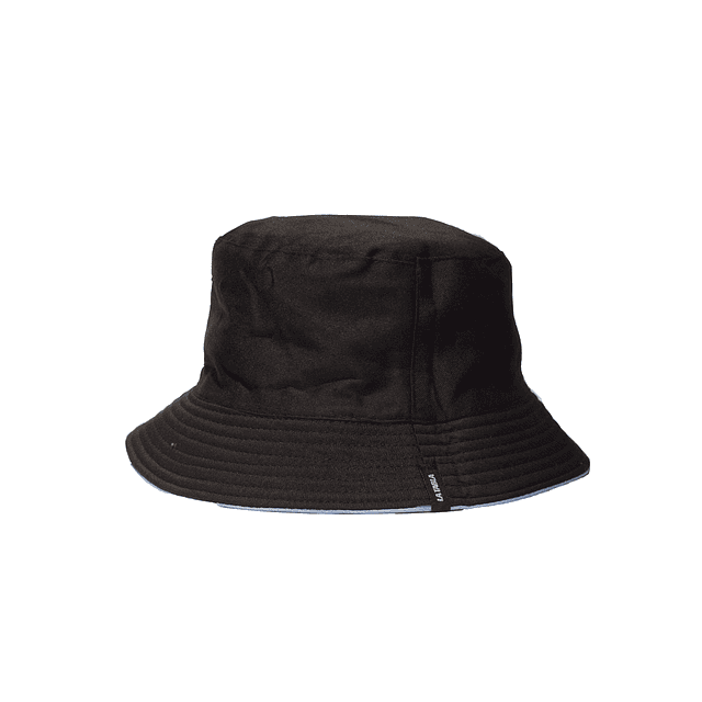 Bucket Reversible Celeste - Negro