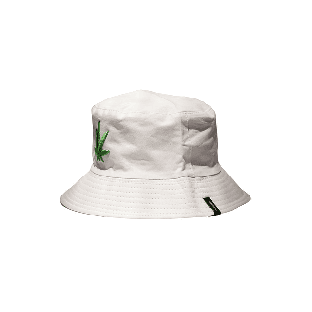 Bucket Reversible Blanco - Palo Rosa Weed