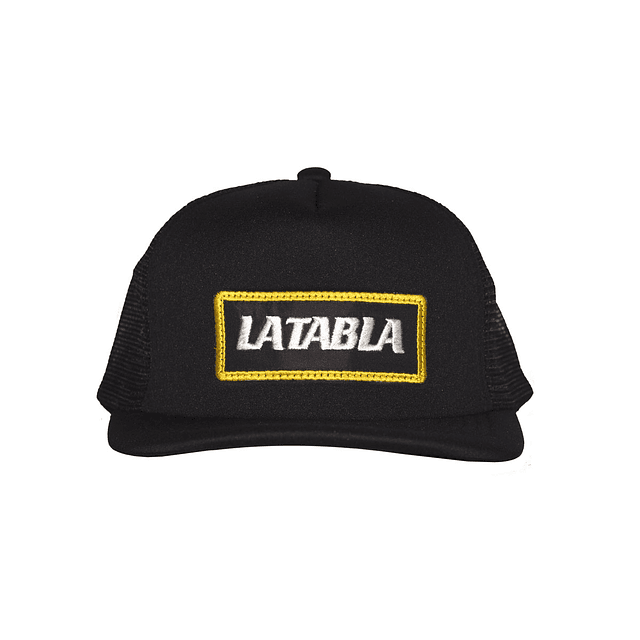 Gorro Camionero Negro Parche