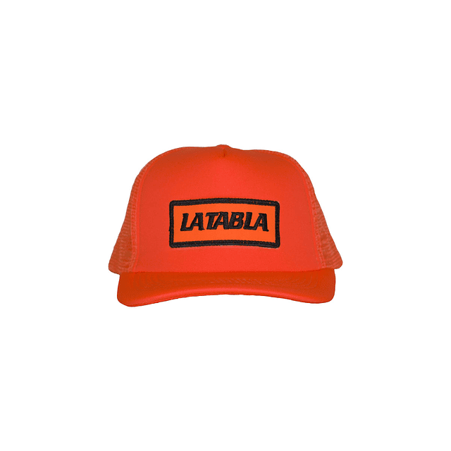 Gorro Camionero Naranjo Parche