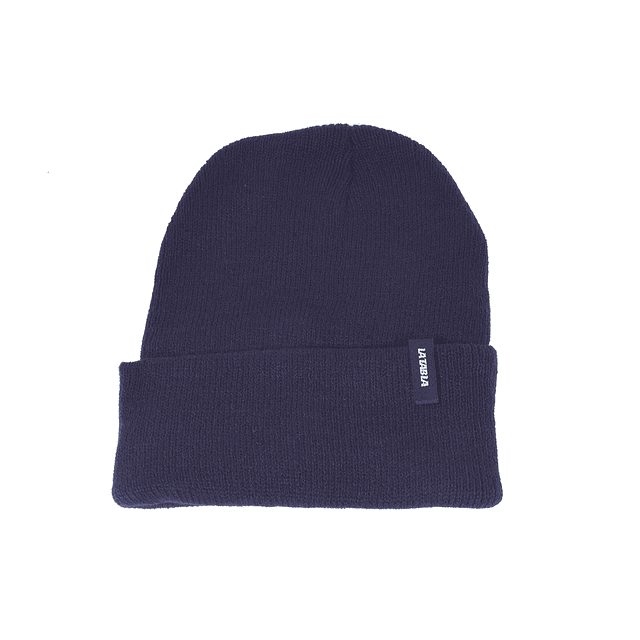 Gorro Lana Azul Marino Liso