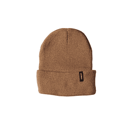 Gorro Lana Café Claro Liso