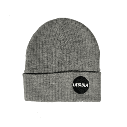 Beanie Gris Logo La Tabla