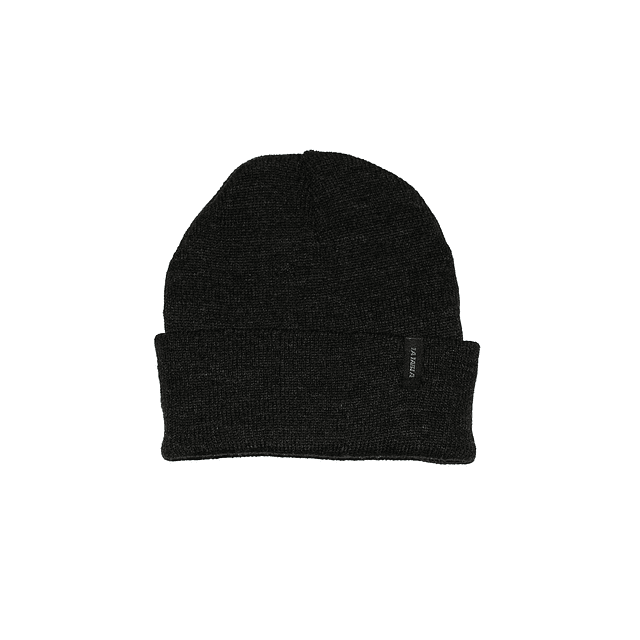 Gorro Lana Gris Grafito 