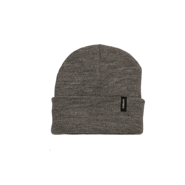 Gorro Lana Gris Liso