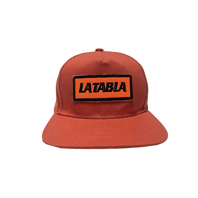Gorro Snapback Naranjo Parche