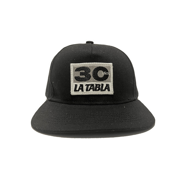 Gorro Snapback Negro- 30 años