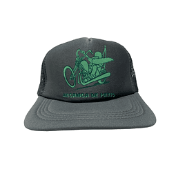 Gorro Camionero MDP Moto Gris