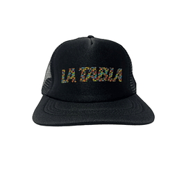 Gorro Camionero Negro Mosaic