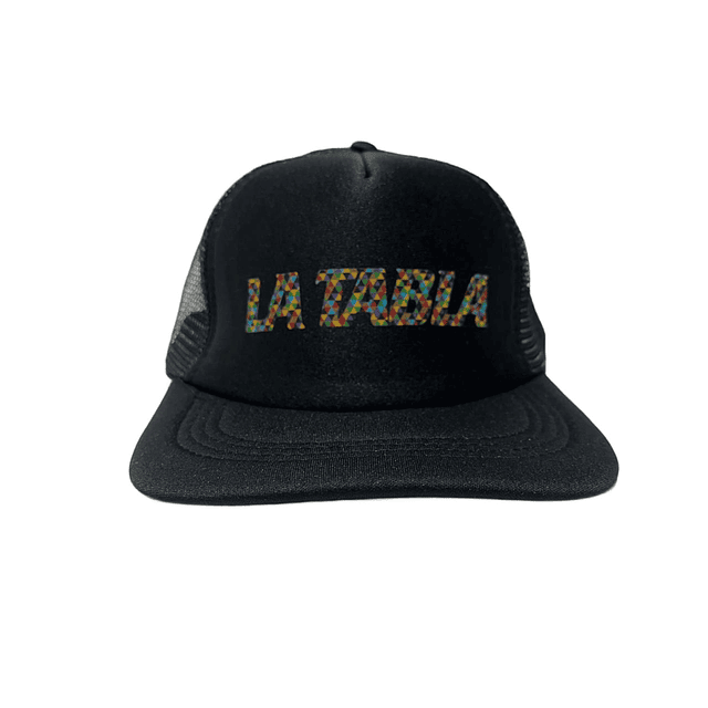 Gorro Camionero Negro Mosaic