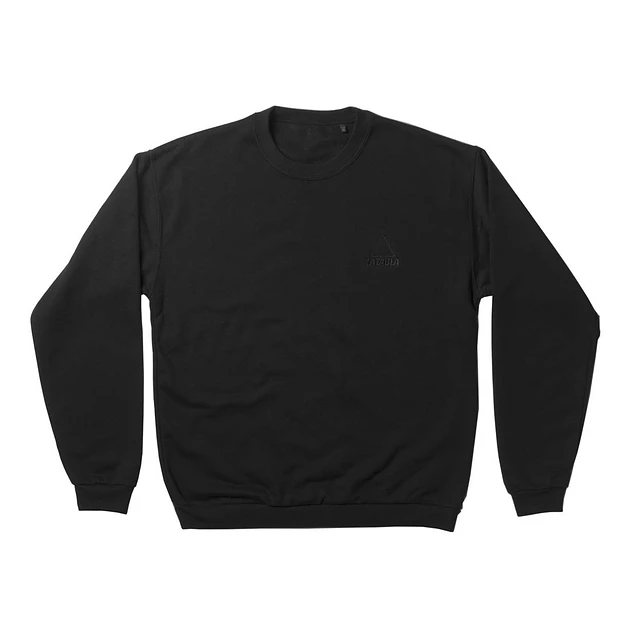 Poleron La Tabla Polo Negro Bordado 