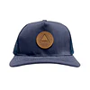 Gorro Malla Azul Logo Triangulo 