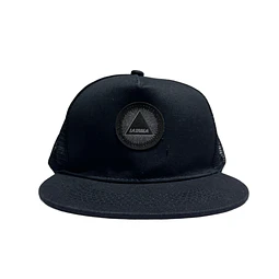 Gorro Malla Negro Logo Triangulo 