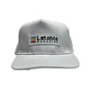 Gorro Malla Blanco Logo Triangulo 