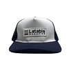 Gorro Malla azul-blanco Logo Triangulo 