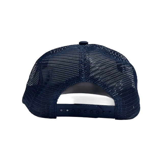 Gorro Malla azul-blanco Logo Triangulo 