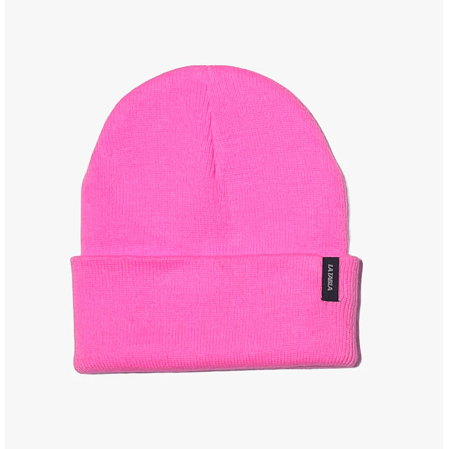 Gorro Lana Rosado Liso