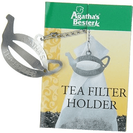 Clip para filtros de papel - Porta bolsa de té