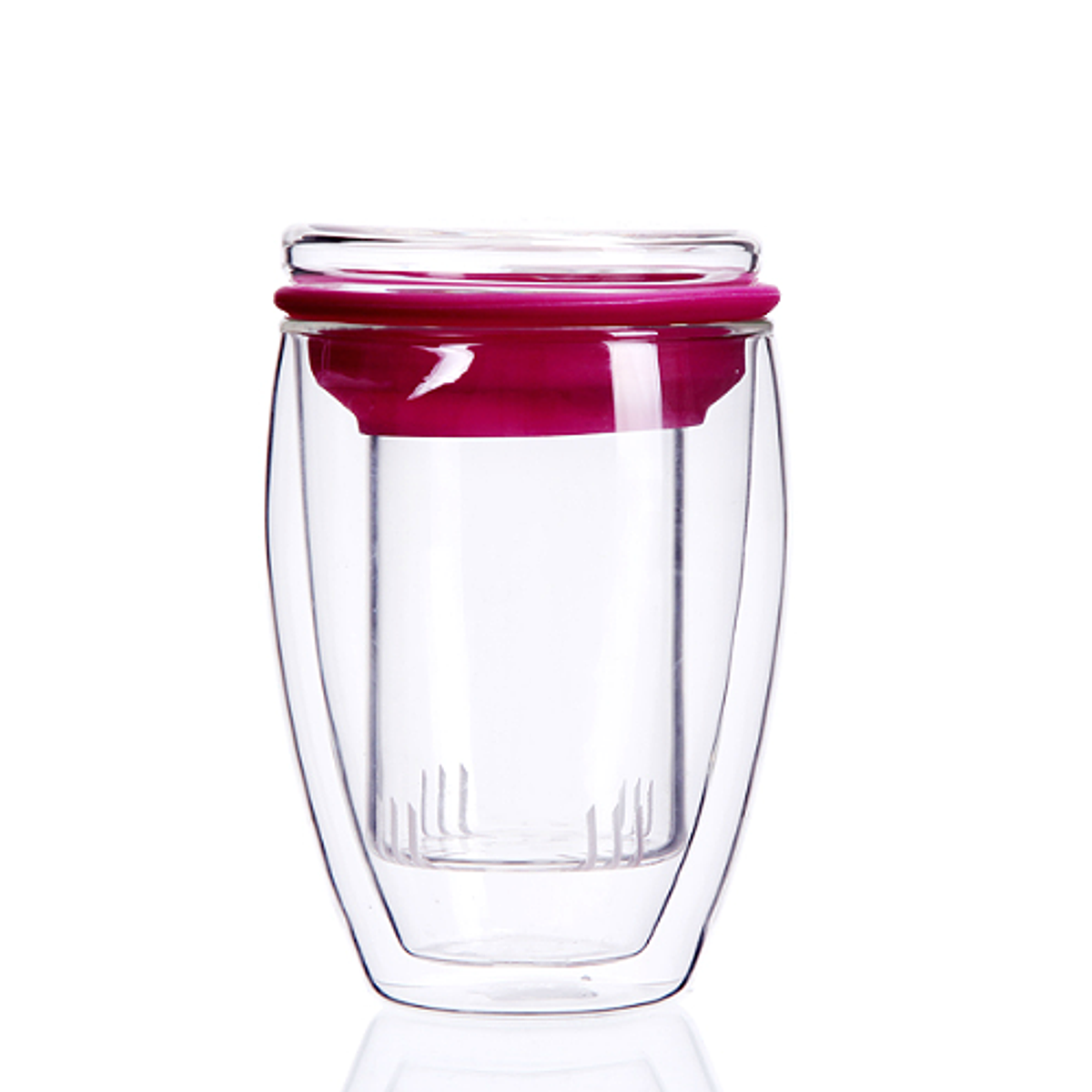Set 6 Tazze In Vetro Borosilicato H&H - 400 Ml, Lavabili In Lavastoviglie E Microonde - Foto 6